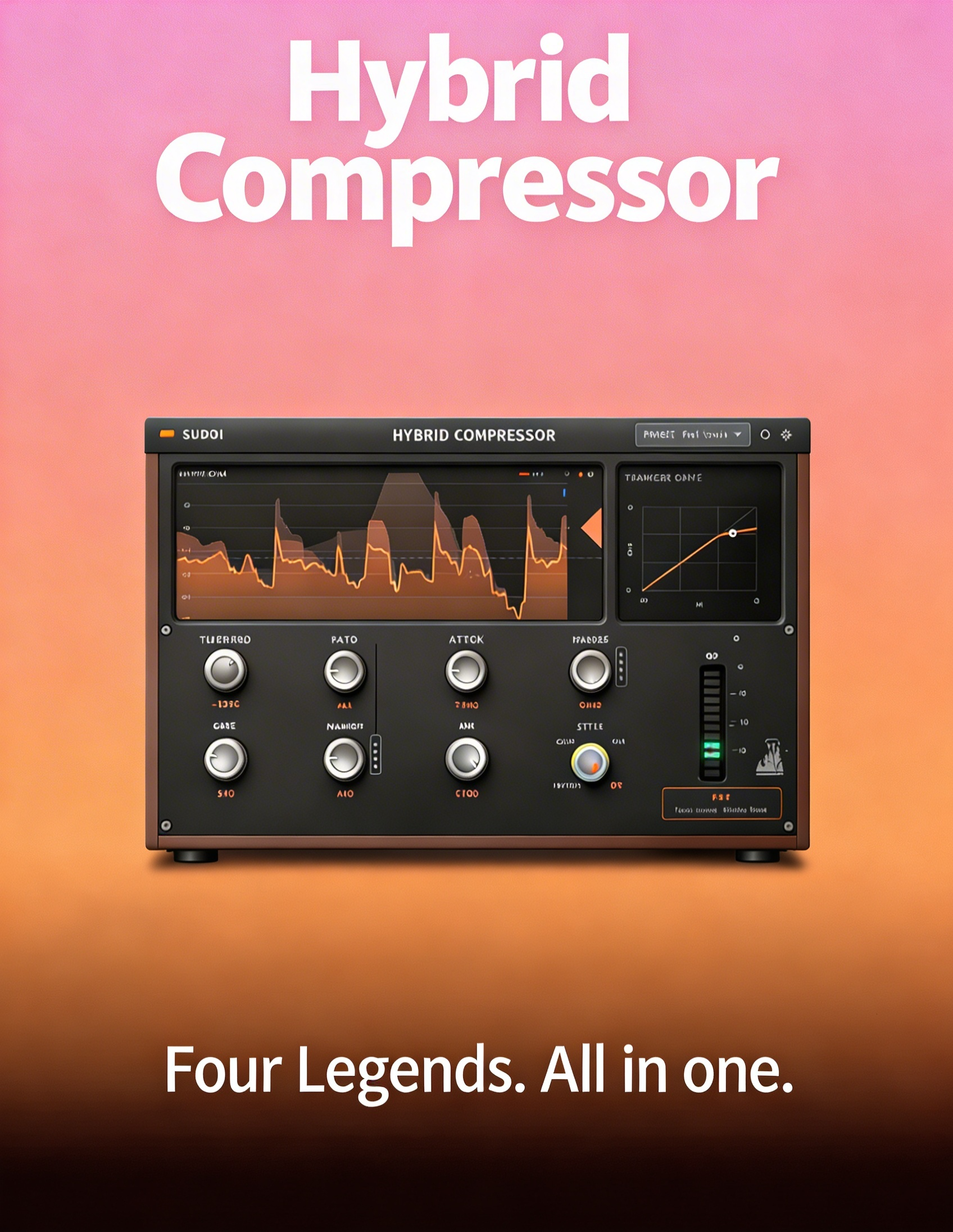 Hybrid Compressor - Four Legends in One Plugin