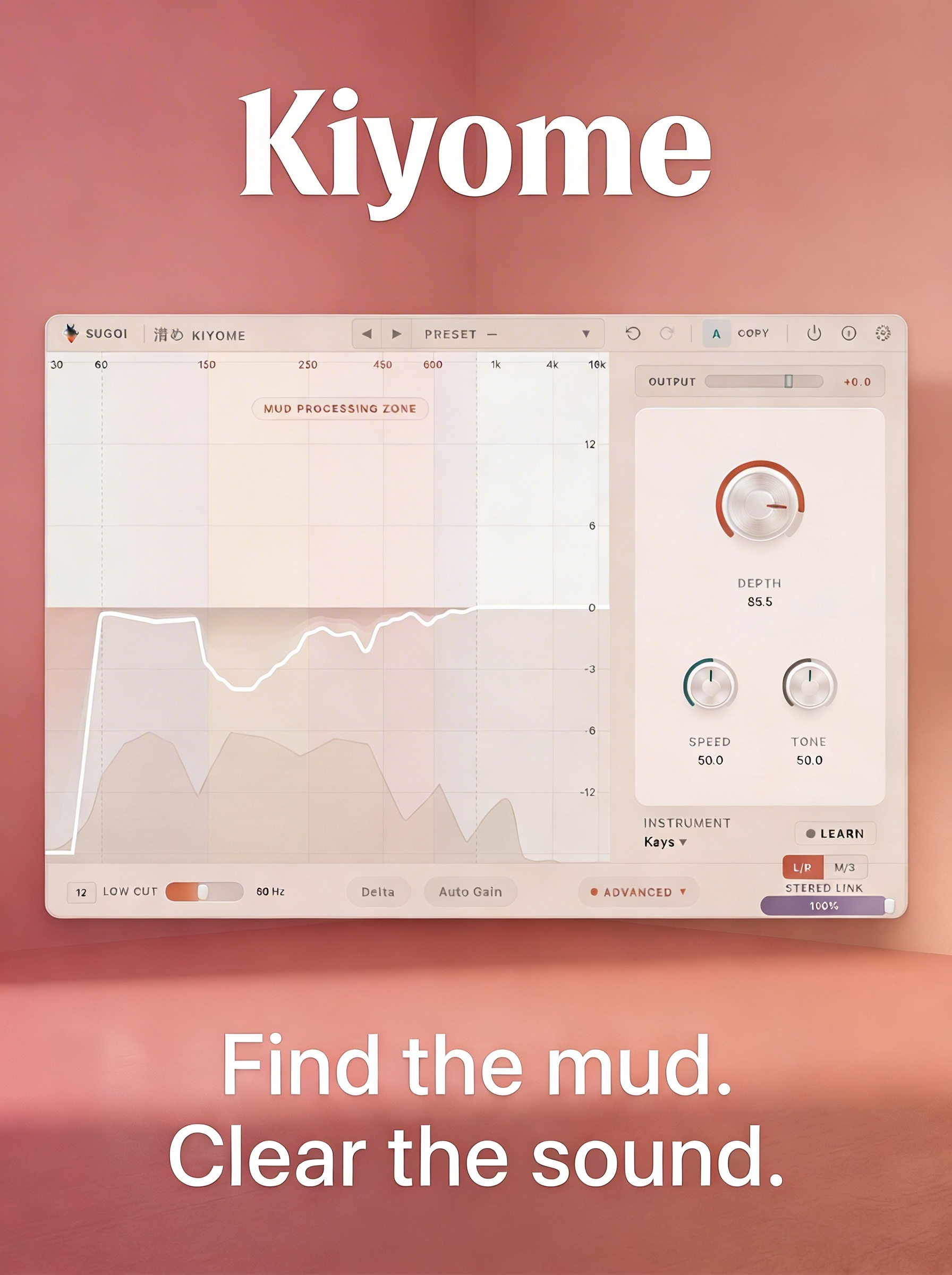 Kiyome - AI De-Mudding Plugin